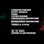 DOOM METAL & DNB STAGE & CROSS TEMPLE