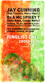 JUNGLIST CALL with JAY CUNNING (UK) & SPIKEY T