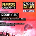 BASS CASEMATE with CODA  live band (UK)