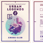 URBAN LEGENDS II. / electronic & live music indoor festival