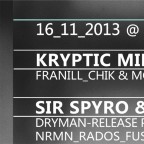 KONNEKT with Kryptic Minds (UK) & MC Toast (UK) & Sir Spyro (UK)