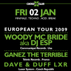 WOODY McBRIDE aka DJ ESP "European Tour 2009" 