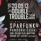 DOUBLE TROUBLE with SPARKFUNK (UK) & HOSTA (UK) & PANDORA (UK),  DERRICK & TONIKA(UA)....